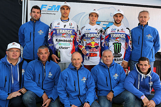 Team France motocross des nations 2013