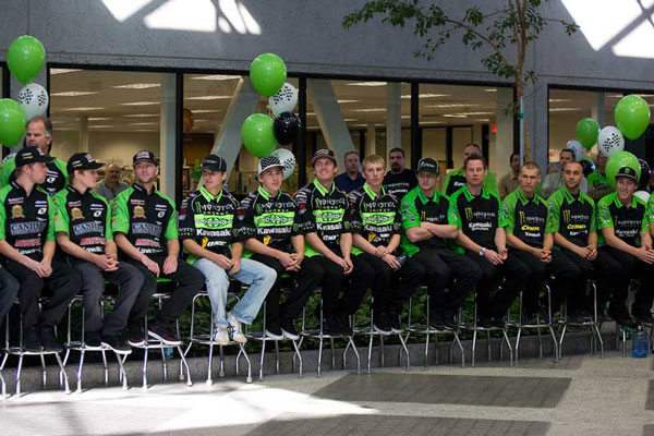 photo team kawasaki monster energy 2009