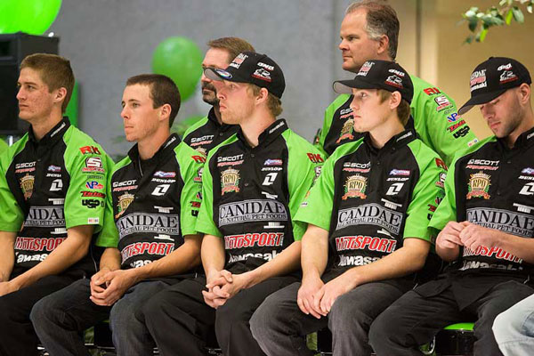photo team kawasaki monster energy 2009