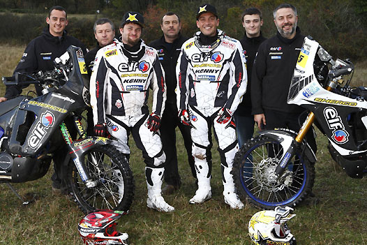 team Sherco Casteu Dakar 2011