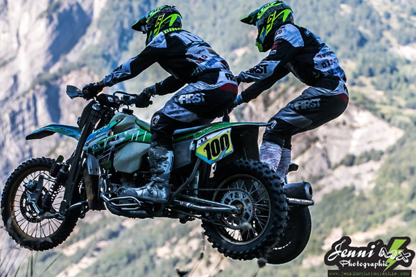 TGM saut Bourg d'Oisans side-car cross 2014