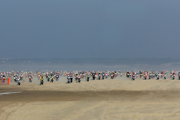Enduropale Touquet 2013 moto