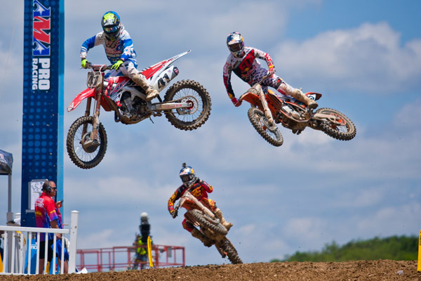 Trey Canard troiisème du motocross ama High Point 2014