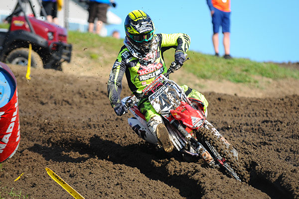 Trey Canard second du motocross ama 450cc Unadilla 2014