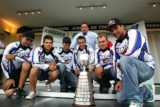 équipe France Trophée ISDE 2010