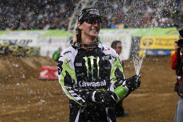 supercross Lites Houston 2009 victoire de Christophe Pourcel