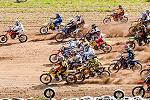 Championnat Ufolep et anciennes de Nozay avec Graham Noyce champion du monde 1979 sur Honda