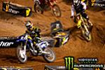 James Stewart et Chad Reed au supercross AMA Phoenix 2009