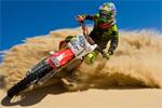 FMX freeride dans le desert avec Renner, Maddison et Rebeaud