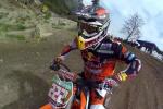 La piste du GP motocross Italie 2014 avec Antonio Cairoli et Alessandro Lupino en camra embarque 