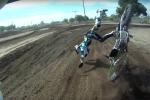 Il chute violemment sur le circuit MX de Milestone
