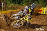 Brian Hsu, le champion d'Europe et du monde 125cc en action 