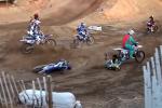 Chute d'Hugo Manzato au Supercross de Chateauneuf 