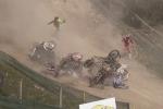 Big Crash lors des Ch. du monde de SideCar Cross  Castelnau de Lvis