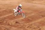 Vidéo de supercross Davi Millsaps sur la piste honda