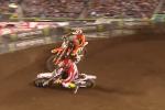 SX AMA, Friese vole la dernire place qualificative  Bloss qu'il envoie dans le dcor