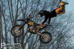 Vido de Freestyle avec Justin Hoyer en motocross et snowmobile