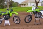 KX 80cc de 1983 Vs KX 85cc de 2016, le duel !