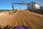 La piste du GP motocross Kegums Lettonie 2013 en caméra embarquée