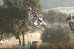 Le pilote MotoGP Marc Marquez se dfend bien en Motocross