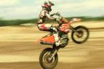 Marvin Musquin s'entraine sur une KTM  Lommel