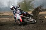 Max Nagl au guidon de sa nouvelle Honda CRF450R