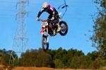 Le pilote KTM Michael Sleeter est pret pour la saison supercross 2010