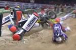 Vido de la chute de Michael Byrne au supercross de Bercy 2010