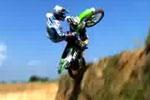 Christophe Pourcel en mode SX et Freeride