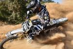 Tyler Wozney ne lche pas la poigne des gaz de sa 125 2T