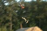 Vido d'un spectaculaire crash en backflip motocross
