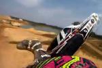 Justin Barcia en mode big whip