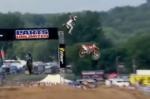 Vido - Best of crash de la dernire saison du motocross ama