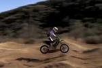 Blake Baggett plein gaz lors de sa prparation au Championnat du Monde de Supercross 2012