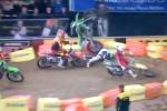 La chute de Boris Maillard au supercross de Stuttgart 2014
