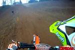 Antonio Cairoli inaugure le terrain motocross de Maggiora en Italie