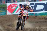 Vidéo GP motocross MX1 course 2 Suéde Uddevalla 2010, victoire Antonio Cairoli