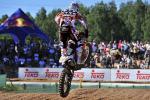 Vidéo GP motocross MX1 course 2 Lettonie Kegums 2010, victoire Antonio Cairoli