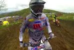 La piste du GP motocross Sevlievo Bulgarie 2014 en camra embarque