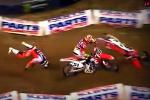 Chute spectaculaire de Trey Canard lors du SX Indianapolis 2013