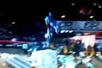 Vido de FMX Paris Bercy 2010, lourde chute de Charles Pages sur un Frontflip
