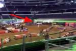 L'envol d'un pilote au supercross ama Arlington 2014