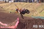Grosse chute de Jake Nicholls au motocross Lacapelle Marival 2015