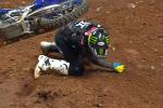 SX AMA, Chute et Fracture de Dylan Ferrandis à Atlanta