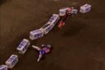 La chute de Ken Roczen lors de la finale du supercross Lites Indianapolis 2012