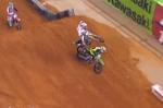 Crash trs chaud entre Gaines et Friese au SX Arlington 2015