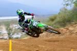Les pilotes commencent  chauffer la piste du MX ama Glen Helen 2014