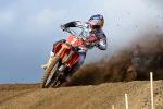 Les pilotes commencent  chauffer la piste du MX ama Hangtown 2013