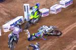 Le block pass raté d'Eli Tomac sur Chad Reed au SX San Diego 2015