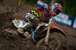 L'attaque agressive d'Eli Tomac sur Brett Metcalfe au motocross ama Indiana 2014